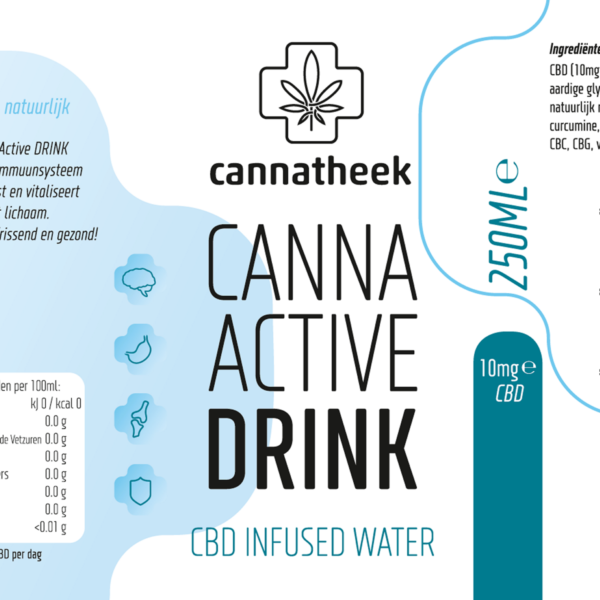 CannaActive DRINK 250ml - 6 stuks